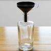Steel Kitchen Funnel For Jars And Bottles + Strainer