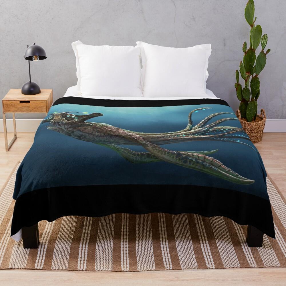 Sea Emperor Transparent Throw Blanket