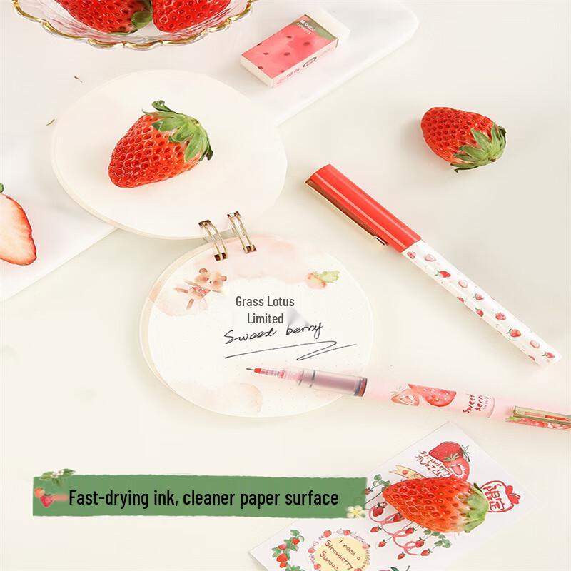 M&G Strawberry Limited Edition Direct Liquid Gel Pen