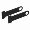 Helmet Strap D   Lock Stainless Steel Motorcycle   for   Black