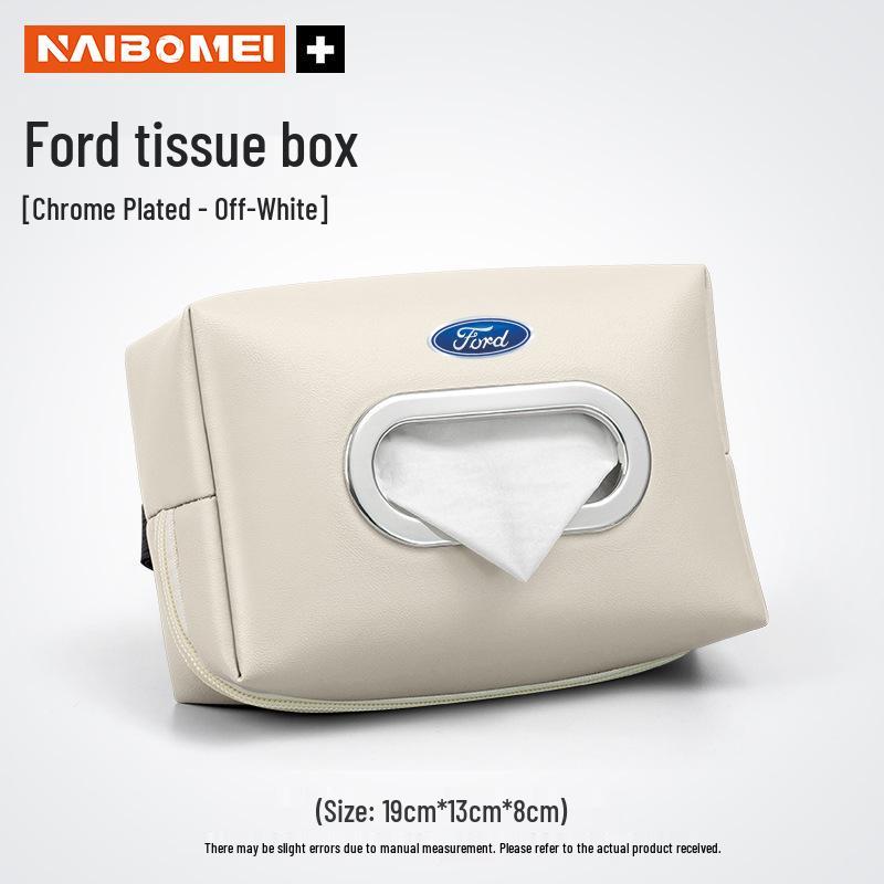 Ford Car Tissue Box for Armrest or Seat Back (Mondeo, Fusion, Focus, Taurus)