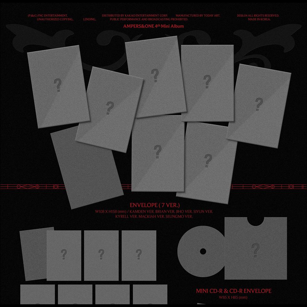AMPERS&ONE [DEFINITION] WE Ver. / 4th Mini Album + Free Gift