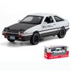 1/32 Scale Toyota AE86 Initial D Model Car, Zinc Alloy Pull Back Toy Car with Sound and Light for Kids Boy Girl Gift