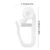 50pcs Curtain Track Hooks Curtain Gliders Offering Practical Solution For Efficient And Convenient Curtain Management