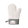 BEPAN Thickened Anti-scalding Gloves Household Kitchen Microwave Waterproof Oven Gloves High Temperature Silicone Insulation