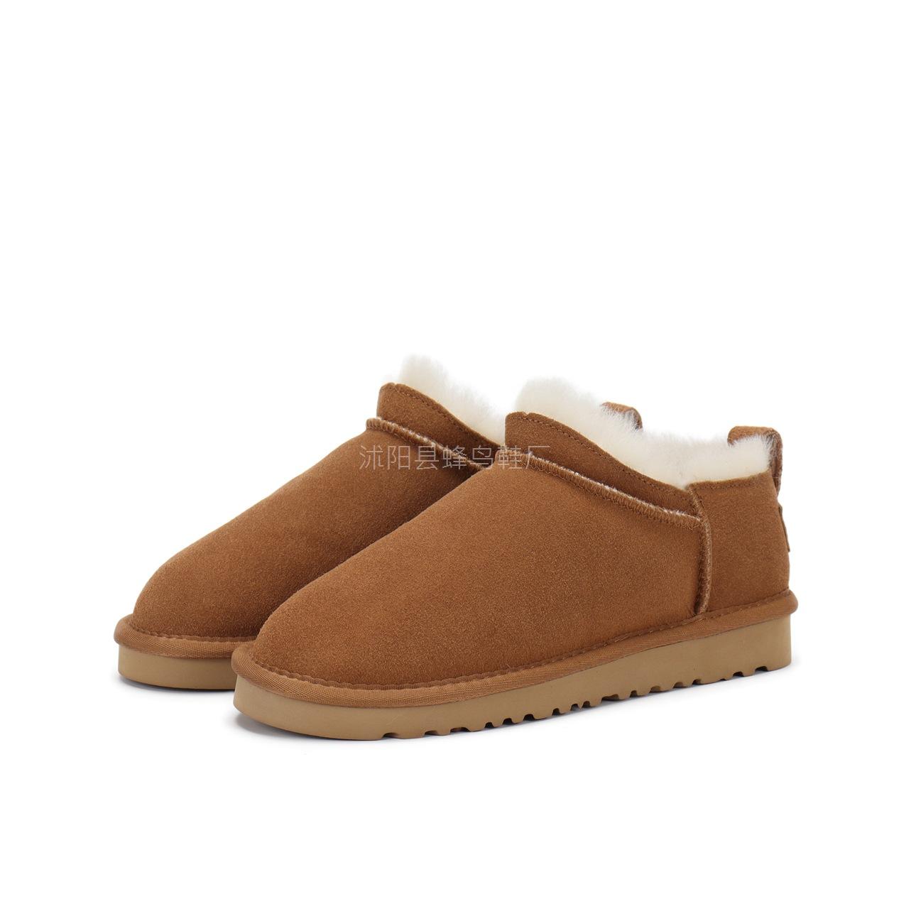 Lazy shoes overflowing new snow boots snow shoes cotton shoes winter snow cotton snow boots 34