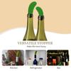 Funny Cucumber Silicone Wine Stopper Reusable Pickle Wine Bottle Stopper Kitchen Bottle Covers for Beer Drinks JT477