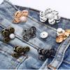 Detachable Clip Tighten Waist Button Reduce Waist Retractable Button  Clothing Accessories