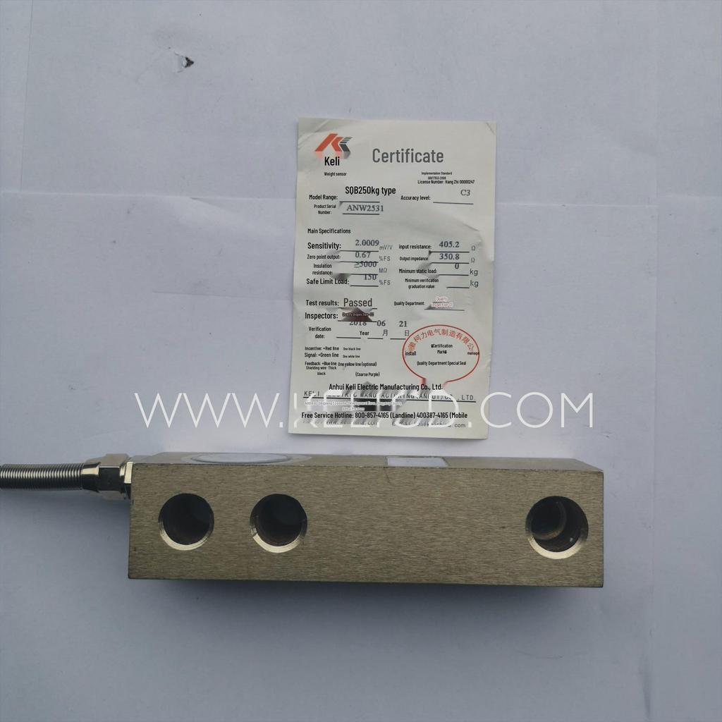 500kg Load Cell for Conveyor Belts, Silos, and Small Floor Scales
