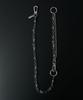 WEGO Unisex Multi-Way Wallet Chain, Silver Accessory, Korean Style, Men's and Women's, F, Pattern 3