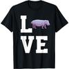 Love Hippo Apparel For Hippopotamus Lover T-Shirt