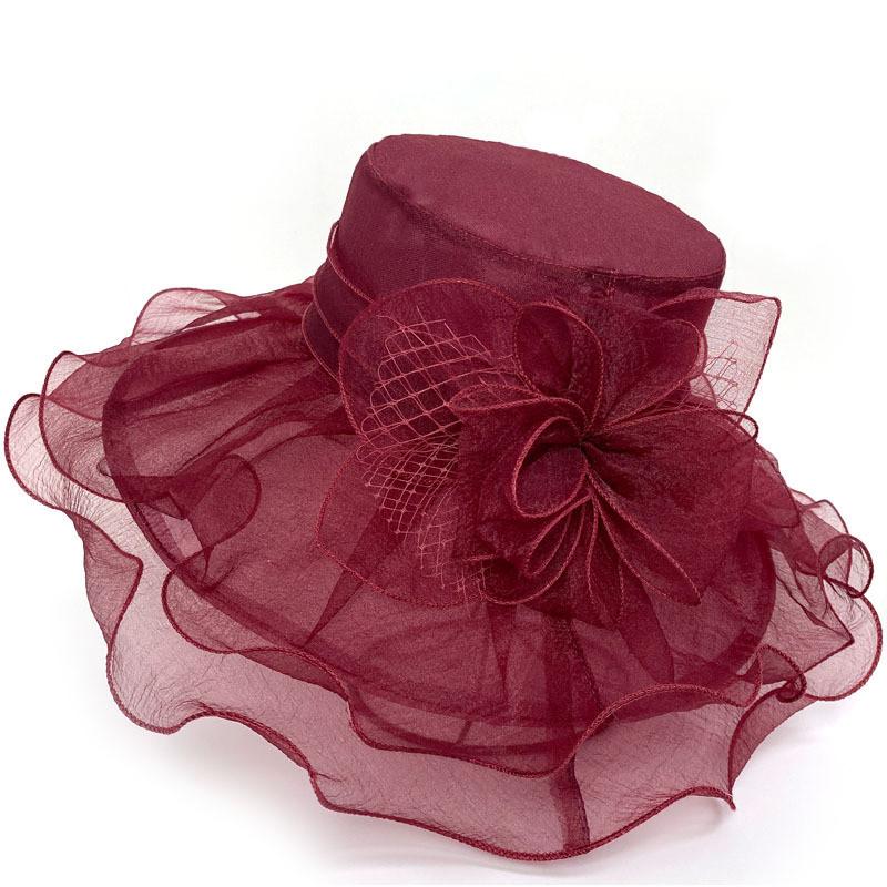 Summer Sun Hat For Middleaged Women With Breathable Polyester Material Sunshade Cap For Outdoors