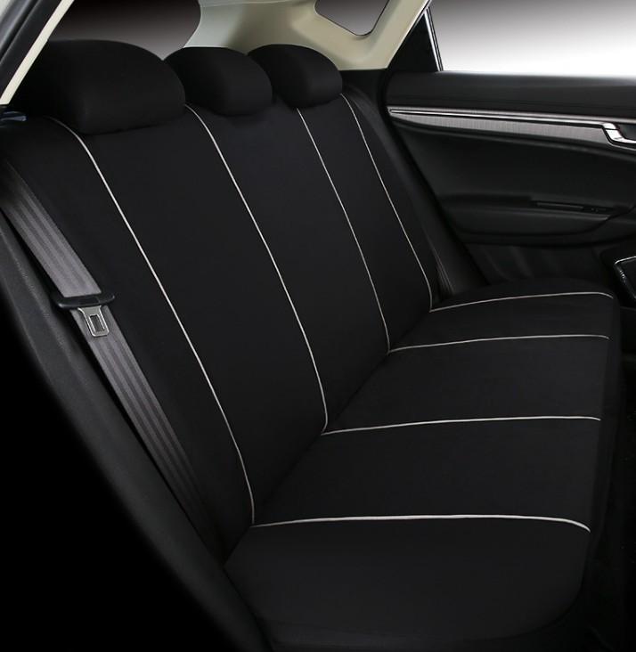 Capas para assento de carro Conjunto completo Protetor de assento de carro Capas para assento de carro Tecido de poliéster Universal Serve para a maioria das capas de carros