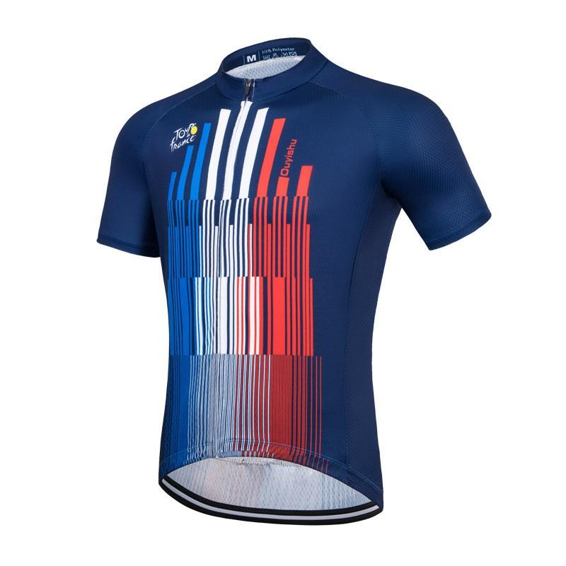Mens Cycling Jersey Short Sleeve Breathable Performance Bike Shirt Riding Apparel