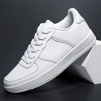 Antislip Heren Sneakers Wit Ademend Casual Heren Outdoor Wandelschoenen Mode Platte Schoenen Hoge Kwaliteit Comfortabel