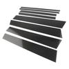 For BMW X3 2013-2017 14 15 16 Carbon Fiber Look Pillar Posts Window Trim Cover