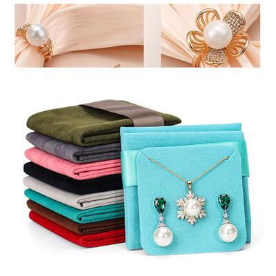 Jewelry Packaging Solution Multicolored Velvet Bag Earring Display Organizers Velvet Texture Suitable for Accessories