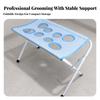 Pet Grooming Sling with Stand Freestanding Bathing Mesh