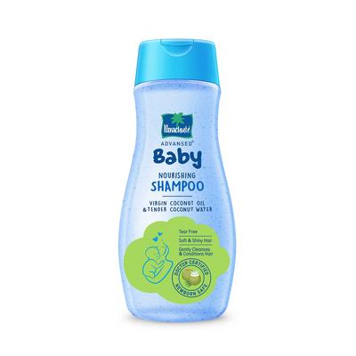 Tear-Free Baby Shampoo For Kids With Virgin Coconut Oil 200ml | Gentle Hypoallergenic Wash For Soft Hair | Newborn Safe Cleanser