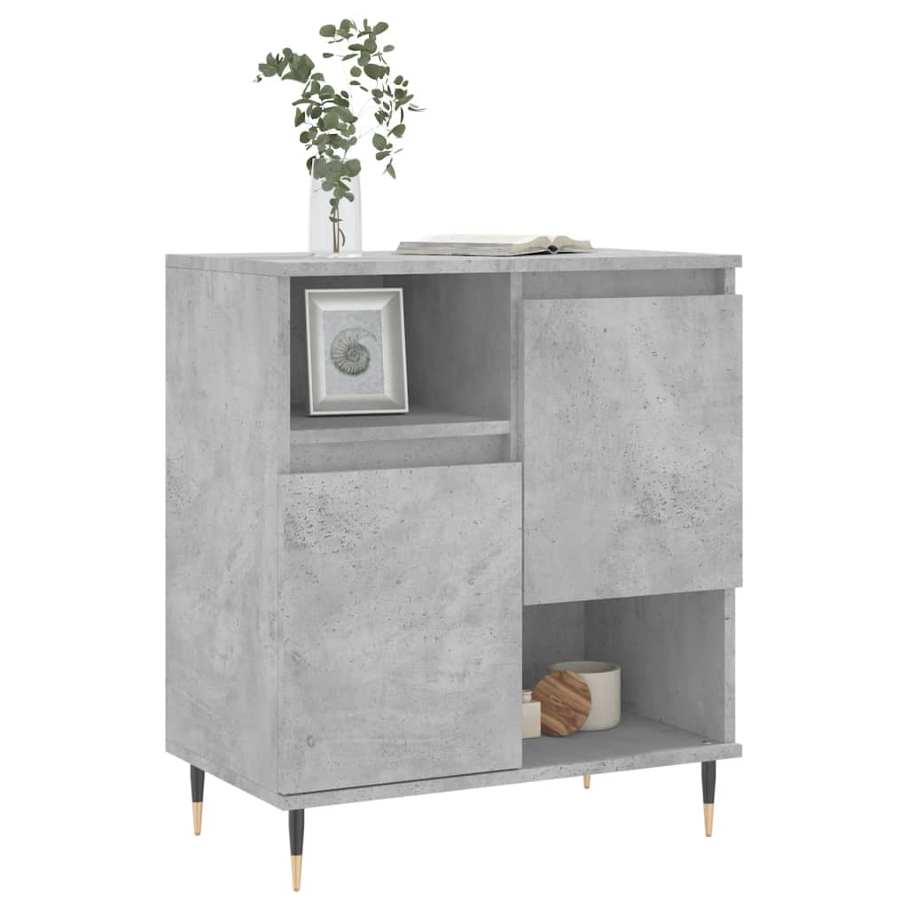 Sideboard Concrete Grey 60 x 35 x 70 cm Particleboard