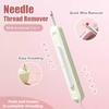 2 in 1 Hand Sewing Needle Threader and Seam Ripper Multifunctional Threading and Stitch Removal Tool Elderly Diy Craft Accessory