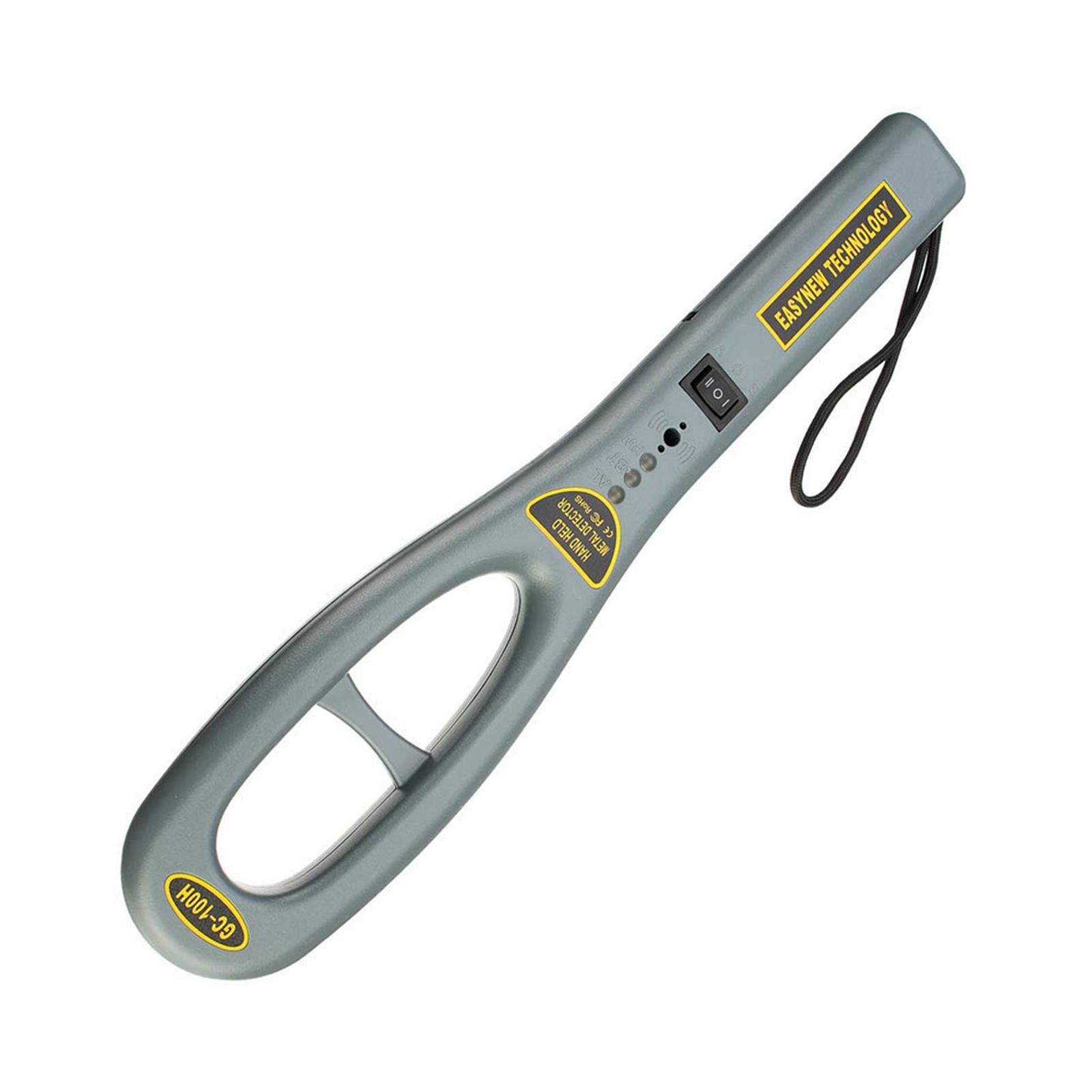 

GC101H Портативный металлоискатель Сканер Высокочувствительное оборудование безопасности Металлоискатель Wand для проверки безопасности