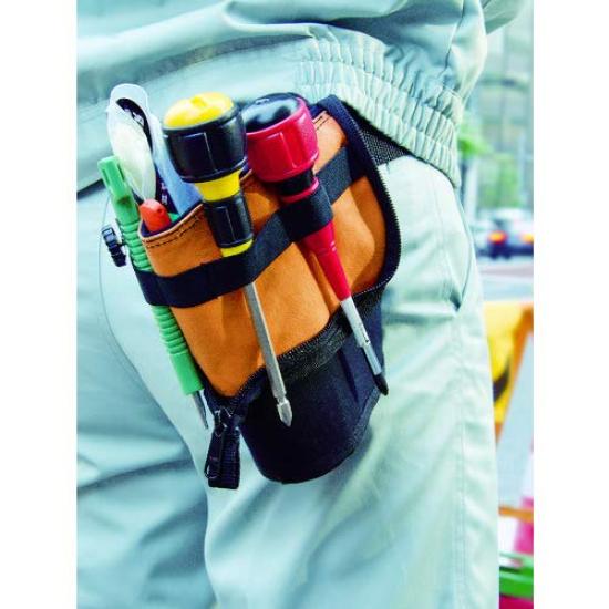 TRUSCO Tool Kiritz 3-Way Case, Medium, ODX, Black, T3TC-M-OD