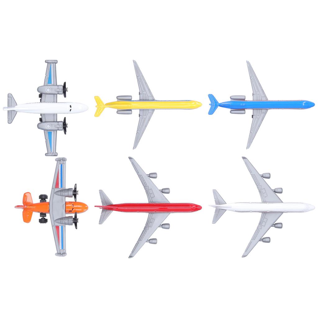 Airplane Set for Kids Mini Children Airplane Model Highly Simulation Alloy Model Set