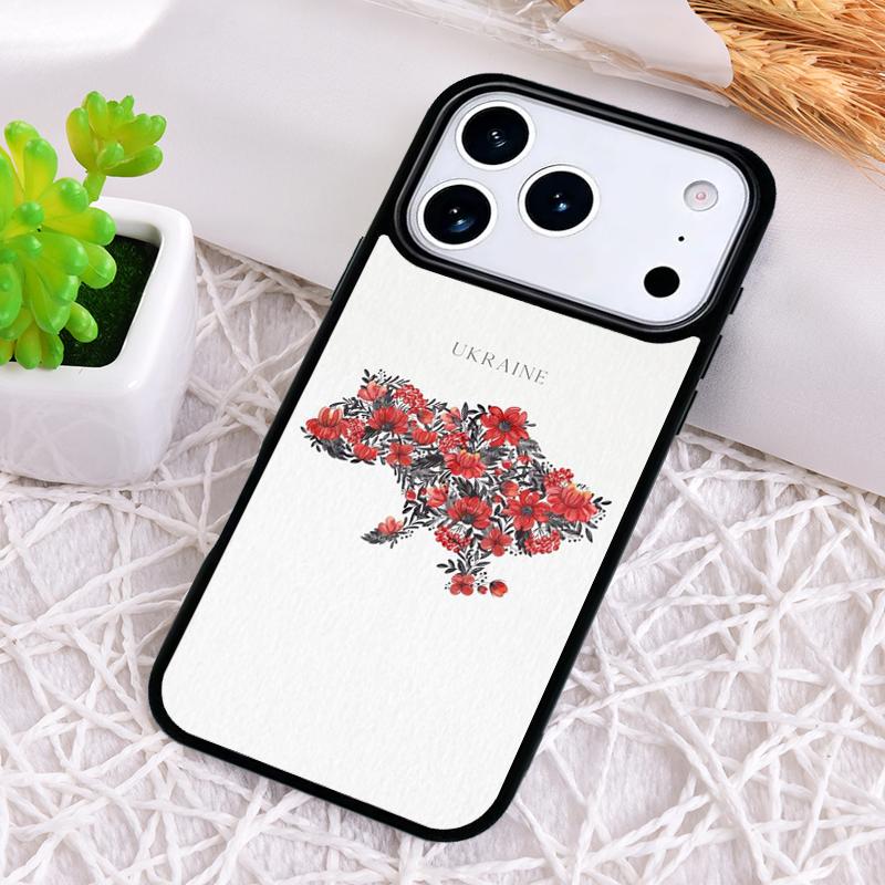 U_kraine Flag soft Shockproof Phone Case for iPhone 17 Air 16e 15 11 12 14 13 Pro Max Cover Coque
