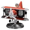 Airplane Flip Clock Adjustable Battery Powered Silent Retro Digital Desk Clock with Auto Flip Mechanism for Home Office