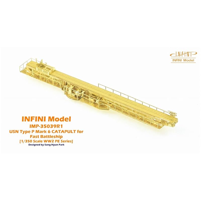 infini model 1/350 IMP series american navy P6 type catapult set (2 units included) parts for plastic models IMP3539
