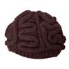 Cappello a Forma di Cervello Horror Lavorato a Maglia a Mano BomHCS - Accessorio per Costume di Halloween