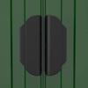 Vidaxl Garden Shed, Green, 192X440X223 Cm, Galvanized Steel