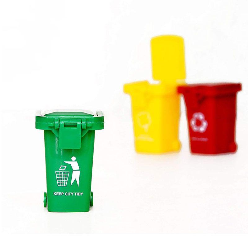 Charmante Mülleimer-Spielzeug Müllwagen-Mülltonne Mini Bordsteinmülleimer Für Kinder