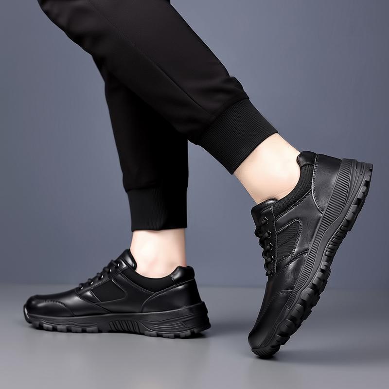 Men's Leather Casual Sneakers Outdoor Men's Sports Shoes