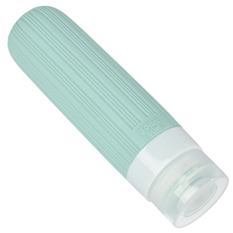 Silicone Travel Bottles For Airplane Carry-On Cosmetics - Set B02