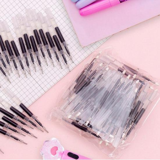 

Светящаяся гелевая ручка с кошачьей лапкой - Милый мультяшный дизайн с сердечком, Популярные канцелярские товары для подписи Douyin для девочек 0.5mm