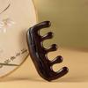 Tan Mujian Black Ebony Massage Palm Comb