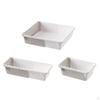 Multifunctional Storage Baskets Desk Supplies Organisers Rectangular Tray Case Bin for Bathroom