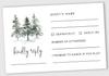 Inkdotpot 50 Blank RSVP Cards With Kraft Envelopes Rustic Kraft 4"x6" Response Cards-RSVP Reply Card For Wedding-Bridal Shower-Baby Shower-Rehearsal