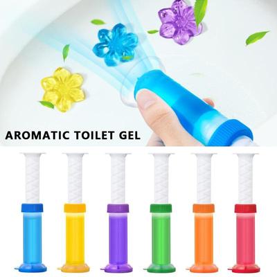 1PC Flower Aromatic Toilet Gel Toilet Deodorant Cleaner Toilet Fragrance Remove Odors Home Cleaning Tools