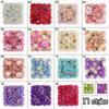 35x35cm Color Artificial Rose Flower Wall Panels Faux Rose Flower Row Stage Backdrop Layout Wedding Proposal Party Home Decor