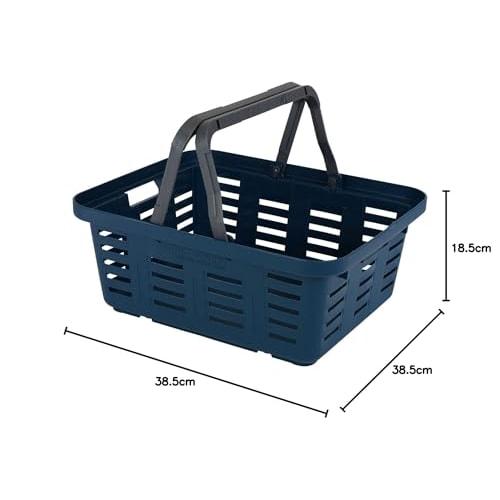 Ring Star Super Basket, Shallow, L465 X W385 X H185mm, Green, SB-465S