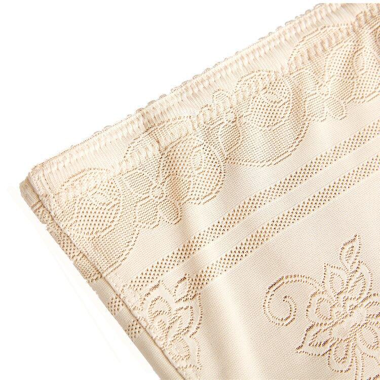 Thin High-Waisted Tummy Control Postpartum Shapewear with Open Crotch, Plus Size Available