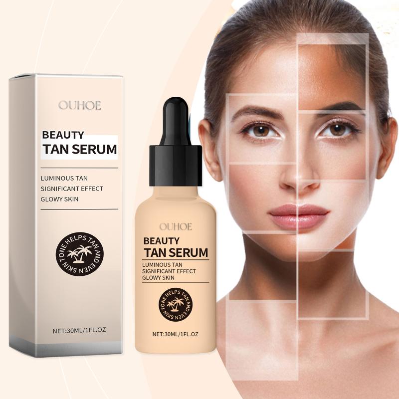 Body Self Tanning Mousse Fake Tan Bronze Skin Quick Natural Tanning Mousse Body Bronzer Sunless Self Tanner Face Body Outdoor one size
