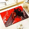 C-Chainsaw Man Floor Mat Bedroom Living Room Flannel Door Mat Non-Slip Home Decor