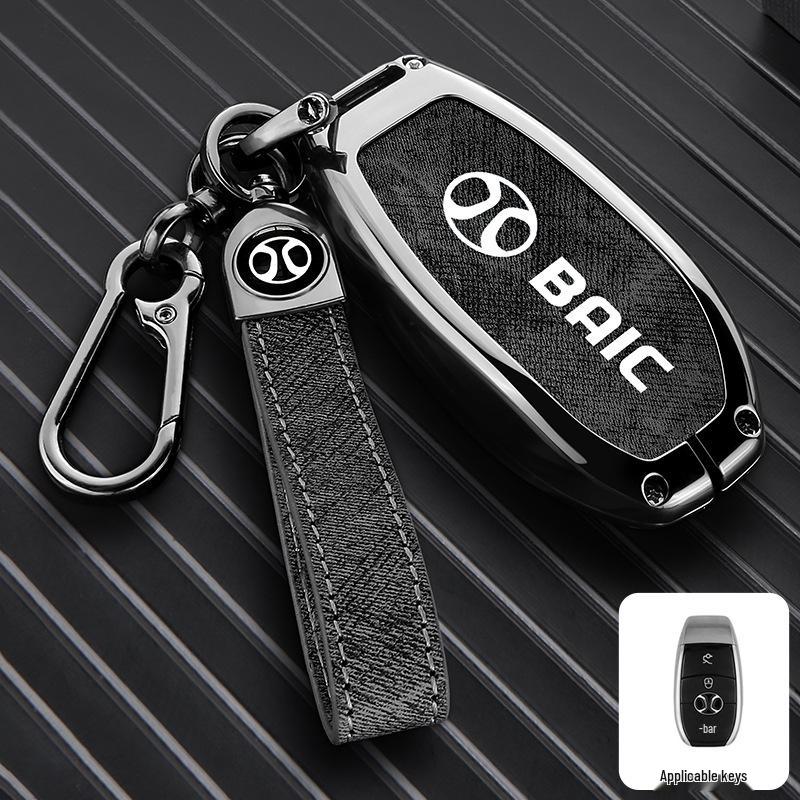 Compatible Key Cover for Beijing BJ30, BJ40, BJ60, Leiting BJ80 (24 Model Key Shell)