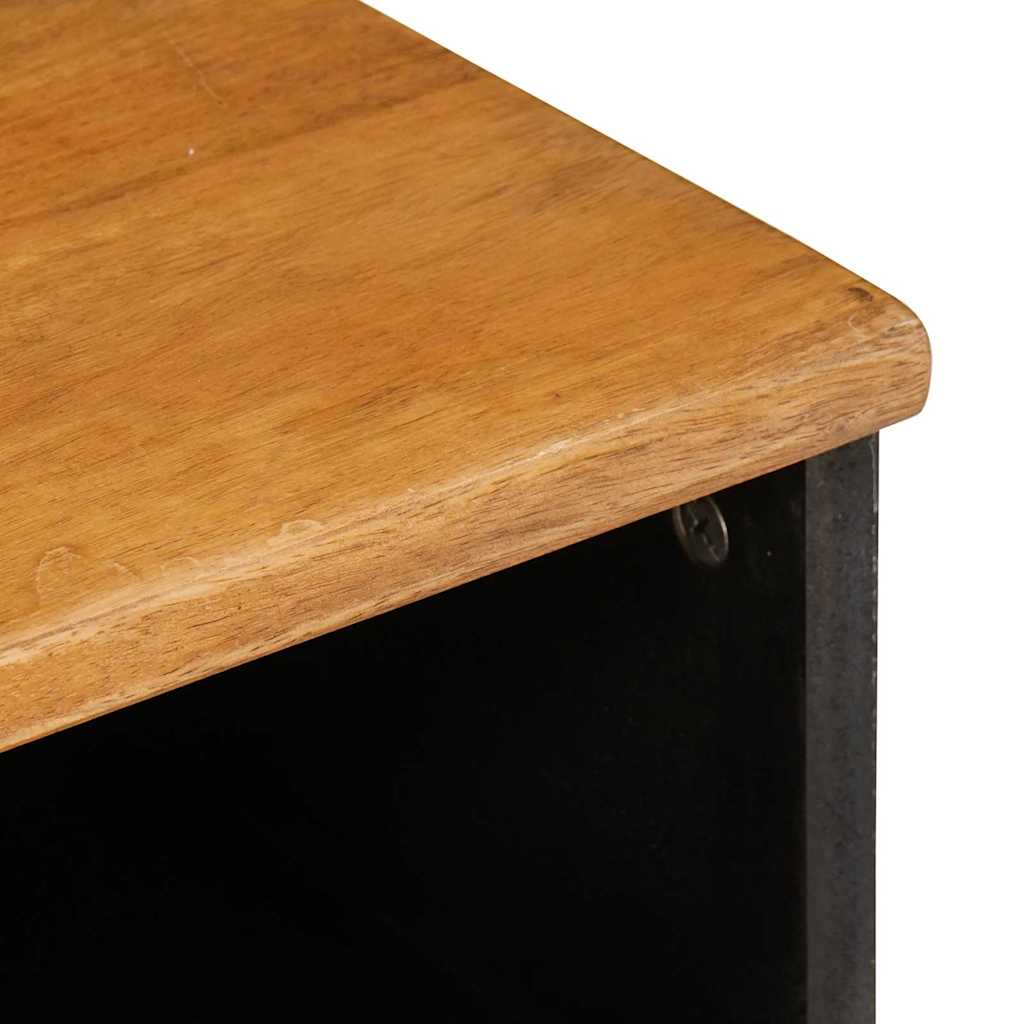 TV Cabinet with Drawers 80 X 33 X 46 Cm Solid Mango Wood