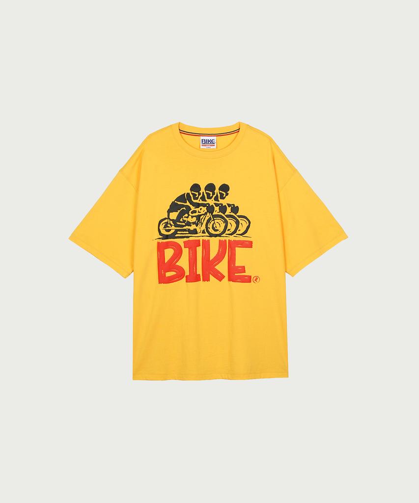 BIKE Riders T-Shirt Yellow