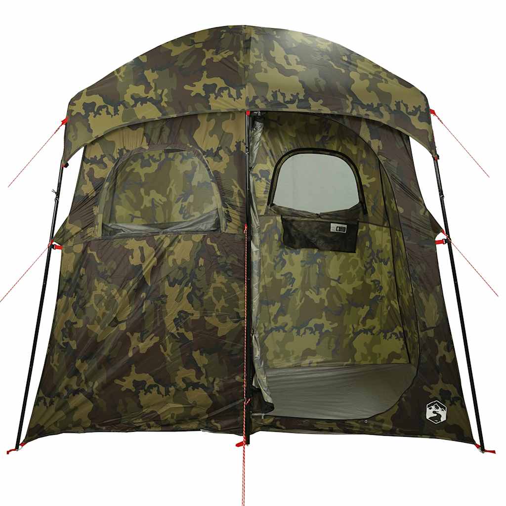 Shower Tent for 2 Persons Camouflage Pattern Waterproof